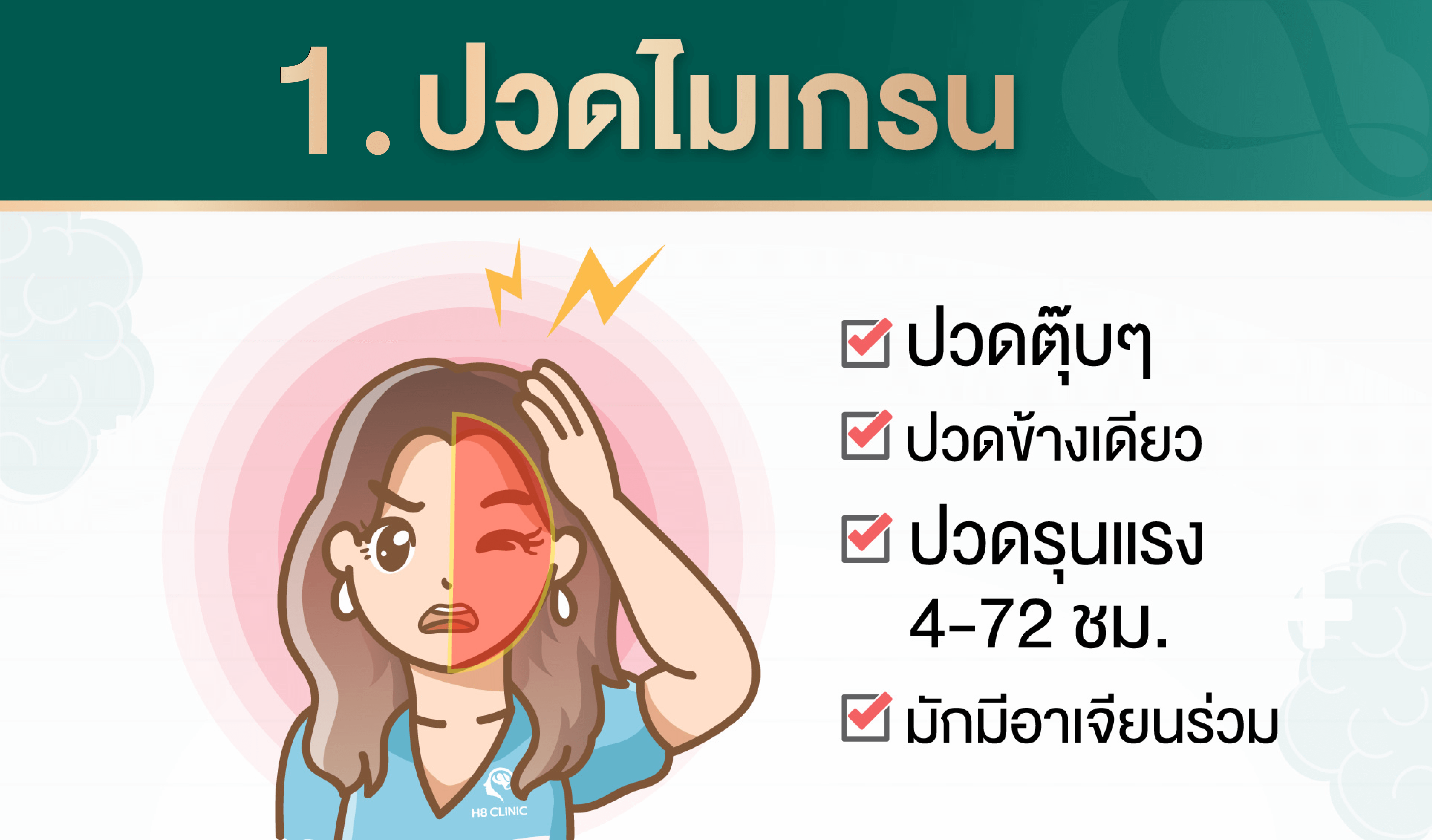 ปวดไมเกรน