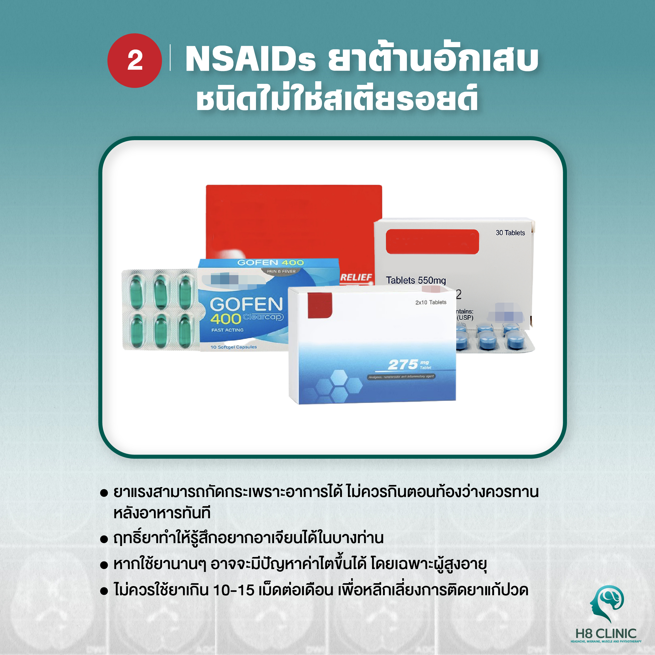 ยาในกลุ่ม NSAIDs
